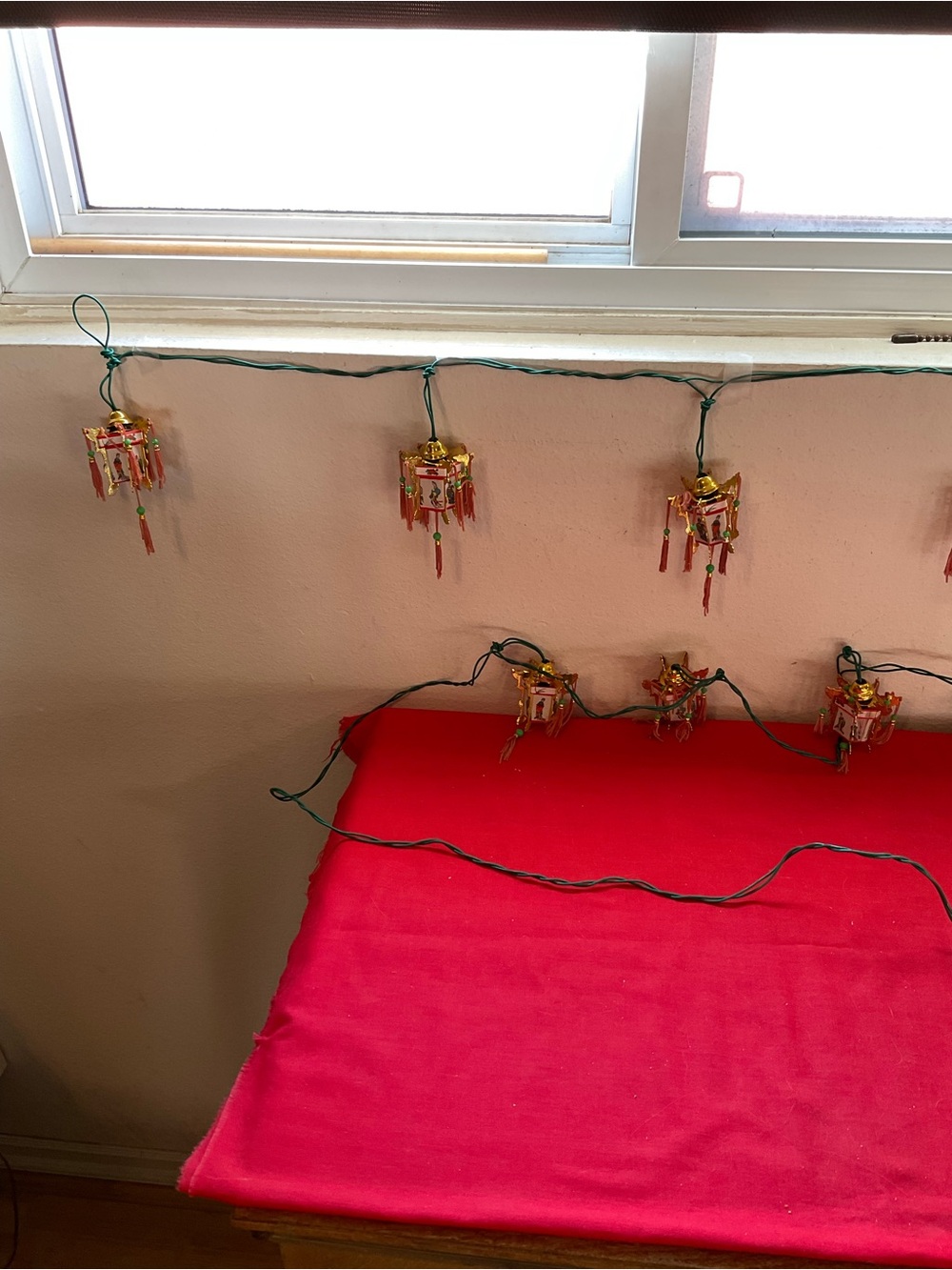 Chinese Lanterns at Christmas